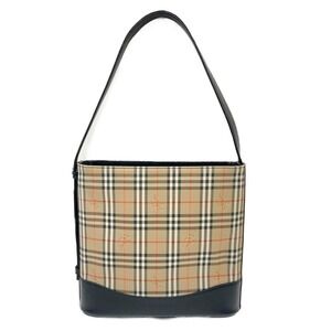 Burberry Nova Check Hobo Shoulder bag beige
